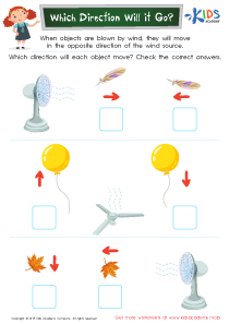 Learning About the Weather Worksheet: Free Printable PDF for Kids